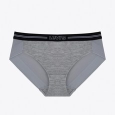 언더스퀘어 리바이스바디웨어 마이크로 모달 그레이 아웃밴드 헴팬티 LSWPZB02