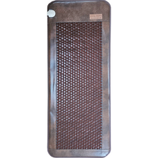 한일의료기 게르마늄 매트 찜질기 온열 돌침대 방석 세라믹 전기 장판 브라운 70x180cm, 70 x 180cm
