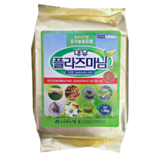 대유 플라즈마님 1.5kg 입제 화분 뿌리 응애 나방 진딧물 님오일 고자리파리 퇴치 토양살충제, 1500g, 1개