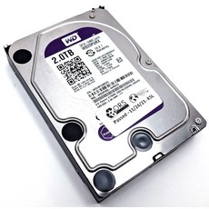 웨스턴 디지털 WD 퍼플색 2TB 5400RPM 64MB 3.5 SATA III 하드디스크 드라이브 [세금포함] [정품] HDD 하드디스크[세금포함] WD20PURX 1864366 - wd20purx