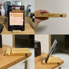 이케아 스마트폰 태블릿 홀더 베리에네스, 1개, 단일 색상
