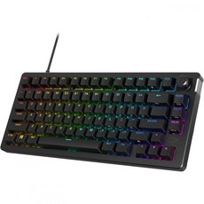 HyperX Alloy Rise 75 – 핫 스왑 가능 75% 기계식 게이밍 키보드 PC 환경 광 센서 개스킷 마운트 리니어 스위치 7G7A4AA#ABA