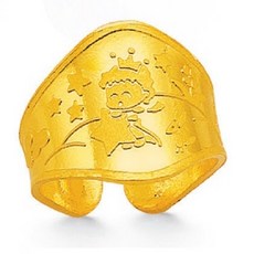 보름당 순금 24k 어린왕자 돌반지 3.75g(한돈) / 순도 99.9%
