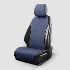 초박형 통기성 스웨이드 가죽 카시트 커버 BMW F12 F20 F30 G20 F34 F31 F10 G30 F11 X3 F25 X4 용 보호대 커버 신제품, 6) Blue, 1개