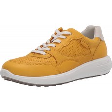 ECCO 여성용 SOFT7RUNNERW 스니커즈 옐로우 메리 골드 메리 골드 섀도우 화이트 51726 6 UK