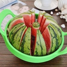 주방 수박 자르는 칼 과일 메론 멜론 절단기 커팅기 수박 커팅기 수박 전용 칼 메론커터기 수박커터기 주방 과일 칼 수박칼 멜론커터 수박커터 과일 자르는 도구, 1개