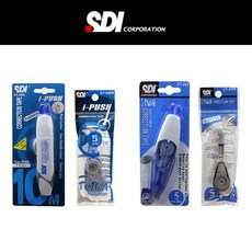 SDI 노크식 수정테이프 CT-205 CT-305, 리필 CT-205R