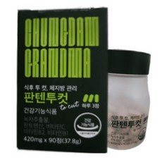 식후 투 컷 체지방 판텐투컷 420mg 90정x1박스 녹차추출물, 90정, 1개