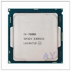 코어 i5 7600K i5-7600K 3.8GHz 쿼드 코어 6MB 91W 14 나노 LGA 1151, 한개옵션0 - 7600