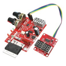 Zeyuan 스폿 용접 컨트롤러 보드 AC 110V 220V ~ 9V 변압기 컨트롤러 보드 시간 및 전류 컨트롤러 패널
