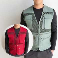 여름망사작업조끼