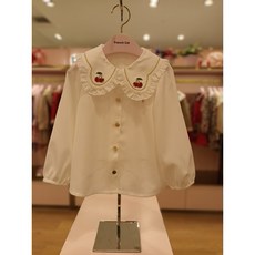 프랜치캣블라우스