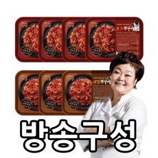 [키친스토리] 빅마마 이혜정의 아주 맛있는 주꾸미 세트 총7팩(주꾸미볶음 4팩+주꾸미삼겹살, 1개