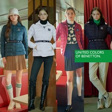 [KT알파쇼핑]22FW 베네통 골프 여성 구스다운 1종