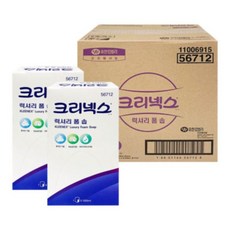 [OM mall] 56712 크리넥스 럭셔리 폼 숍 1000ml x 6개, 1L