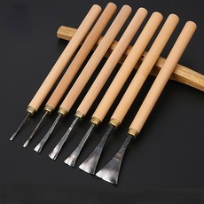 전문 목재 조각 끌 기본 목재 절단용 도구 목공 목공 조각 끌 나무 손잡이가 있는 3mm-30mm 1PC, 15mm, 1개