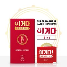 로맨틱타임 이거다 올록볼록 돌기형 콘돔 12개입 피임기구 데이트 필수품 남성용콘돔 피임 성병예방 안전 청결 위생 초박형, 1개, 12개
