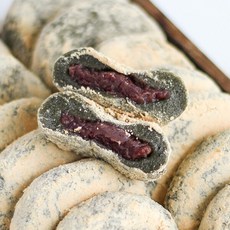 [푸드맛봄] 달콤한 팥앙금 콩고물쑥떡 1.44kg(개별포장) /60g x 24개, 60g, 1개