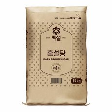 흑설탕 15kg 업소용 식당 식자재 조미료 급식용, 10개