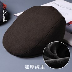 일곱바퀴 겨울캡모자 MRDUCK 남자 트렌드 큰 머리 둘레 가을 양털 코트 남성 어텀 베레모자
