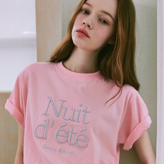 론론 NUIT D ETE T SHIRT SOFT PINK 512577