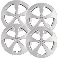 Hubcaps.com 프리미엄 품질 15인치 실버 허브 캡휠 커버 20102015 토요타 프리우스프리우스 C 또는 프리우스 V에 맞지 않음 헤비 듀티 건설4개 세트