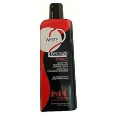 Devoted Creations 화이트 2 Bronze Tingle Darkening Hot 태닝 로션 8.5 온스(1온스=약30g), 1개, 30g