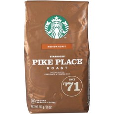 Starbucks 일본코스트코 스타벅스 파이크플레이스 블렌드 그라인드커피 커피가루 홈카페필수품 793g 1개