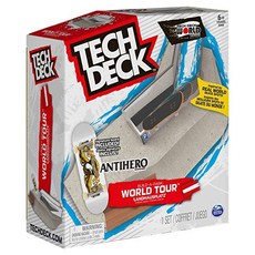TECH DECK Build-A-Park World Tour Landhausplatz (Austria) Ramp Set with Antihero Classic White Ea