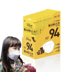 크리센 KF-94 어린이 중형 마스크 30매입 / 초등학생 권장 / 국산자재 국내생산, 30개, 30개