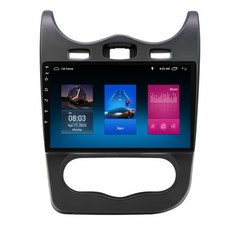 적용르노 산데로 2013 - 2014 자동차 라디오 스테레오 GPS 내비게이션 멀티미디어 플레이어 CarPlay, 2G RAM + 32G ROM, 2GB