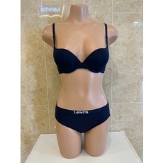 리바이스바디웨어 리바_이스 바디웨어 뉴 베이직 마이크로 모달 풀컵 브라팬티세트 LSWBY210LSWPY210NB (P003258438)