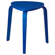 이케아 쉬레 원형 스툴 화장대 간의 의자, 블루