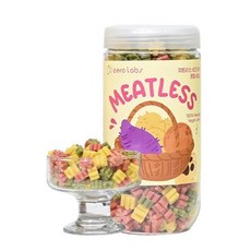 제로랩스 미트리스 강아지 비건간식 져키 저칼로리 다이어트 간식, 혼합, 400g, 1개