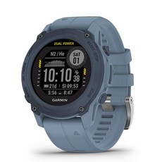 GARMIN(가민) ​​Descent G1 Dual Power 다이브 컴퓨터다이버즈 워치 솔러 충전 대응 모델 Hurricane Blue [일본 정규품][스노클링][다이빙][잠수][방수]