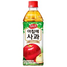 과일촌 아침에사과 500mlx24펫, 1박스