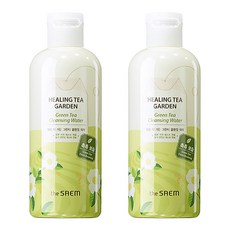 더샘 힐링 티 가든 그린티 클렌징 워터 300ml, 2개