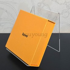 무영상회 아크릴 스탠드 진열대 사진거치대, 130, 1개