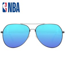 NBA 야 행성 늑대 (YEXINGLANG) 2020 편광 선글라스 남성 패션 동일 선 글 라 스 트 실 버 프레임 블랙 그레이