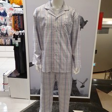 트라이엄프 NC중앙로 ~체크남성 장팔 잠옷 세트~대박세일