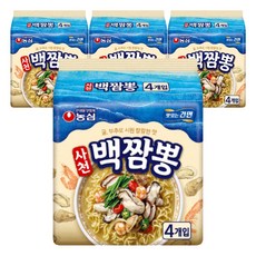 농심 사천백짬뽕 94g x 16개