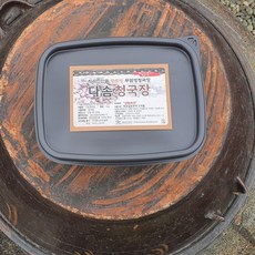 지리산산골 국산콩 무염생청국장 전통방식 청국장 6섯팩, 1kg, 3개