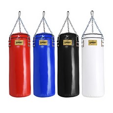 102 제이마켓 / (일반형샌드백)스파트 쫄지샌드백(100cm)(93386) 복싱글러브 샌드백거치대 킥복싱샌드백 샌드백 블랙