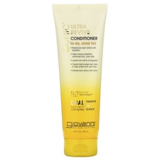 지오바니 2 시크 울트라 리바이브 컨디셔너 드라이 언룰리 헤어 파인애플 + 진저, 1개, 250ml