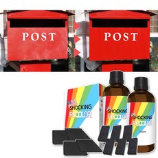 [TV홈쇼핑정품 인포벨]쇼킹 리칼라 100ml 대용량 세트 가죽 광택 복원 색깔 코팅 크림 백탁 녹방지