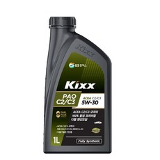 KIXX PAO C2/C3 5W30 디젤 합성 엔진오일, 4개, 1L