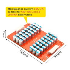 5A 액티브 이퀄라이저 밸런서 빠른 균형 보드 Li-ion LiFePo4 배터리 에너지 액티브 이퀄라이제이션 5mV 3S 4S 6S 7S 8S 13 14S 16S, 9)15S, 9)15S - mv-a9
