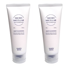 해피바스마이크로미셀라딥클렌징폼