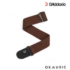 다다리오 Polypro 기타 스트랩, Brown, 1개