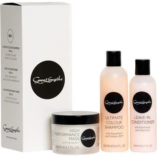 그레이트렝그스 Great Lengths 하이 퍼포먼스 헤어마스크 200ml + 얼티밋 컬러 샴푸 250ml + 리브인 컨디셔너 200ml
